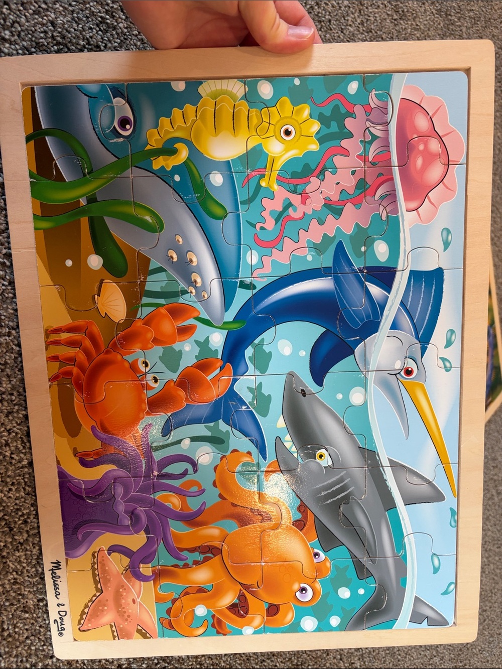 Melissa & Doug wooden Jiggsaw Puzzles - Picture 3 of 4